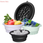 Large Bowl for Face Ice Bath Foldable Ice Bath Bowl Silicone Bowl for Dipping Face Ice Bath Ice Bath at Home